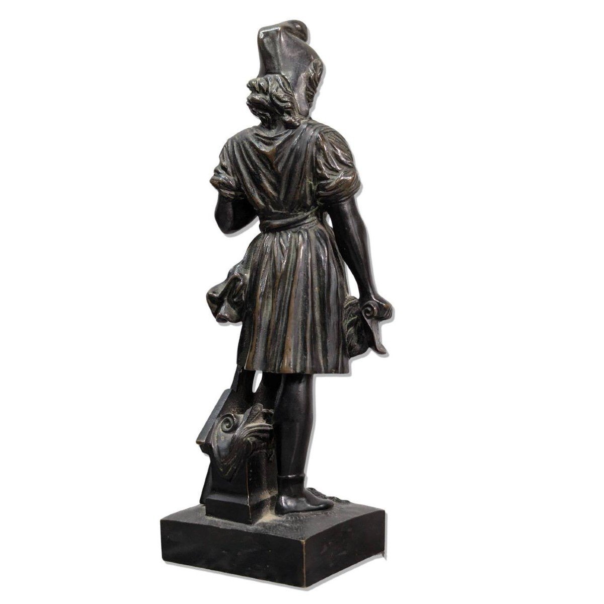 Liberty Bronze By Pierre David d'Angers, 19th Century -photo-3