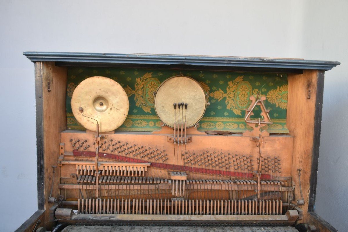 Piano Mécanique Art Nouveau 1900 Plusieurs Voix-photo-5