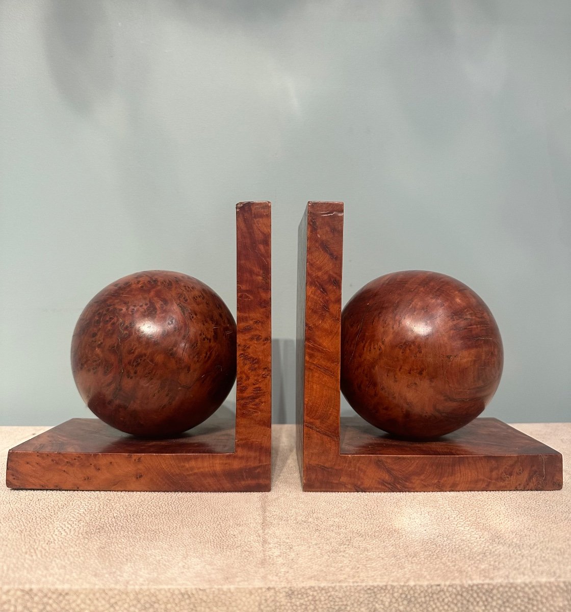 Pair Of Modernists Bookends -photo-2