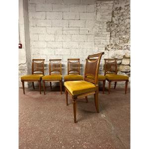 Six Chairs Directoire Period
