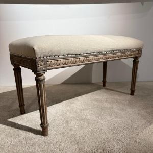 Banquette époque Louis XVI