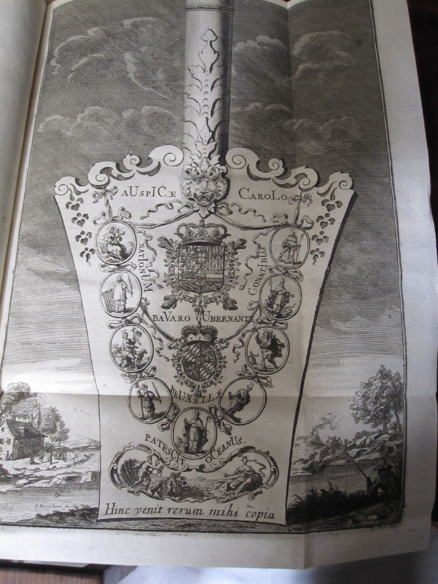 The Treasure Of The Privileges Of The City Of Brussels. 1698. Frontis And Other Beautiful Engravings-photo-4