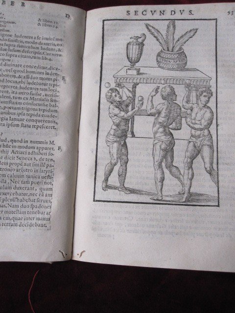 Hieronymus Mercurial: De Arte Gymnastica Libri Six. Venise 1601-photo-2