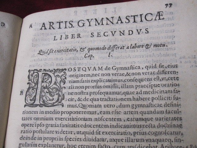 Hieronymus Mercurial: De Arte Gymnastica Libri Six. Venise 1601-photo-5