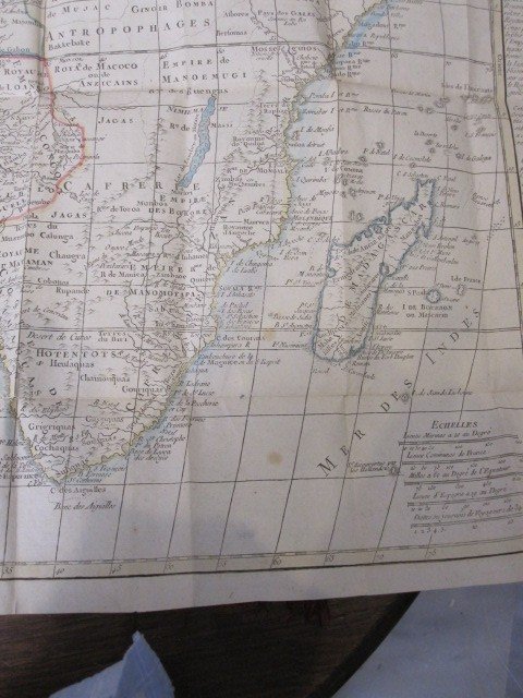 Carte De l'Afrique... Selon Les Derniers Rapports. 1817. Par L. Denis. Paris 1817-photo-2