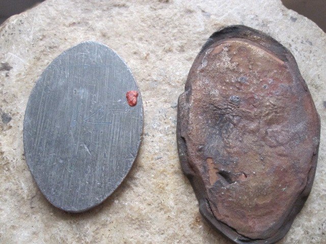 Two Imprints Made In Electroplating In The Nineteenth Century From Two Matrices From The Middle Ages-photo-2