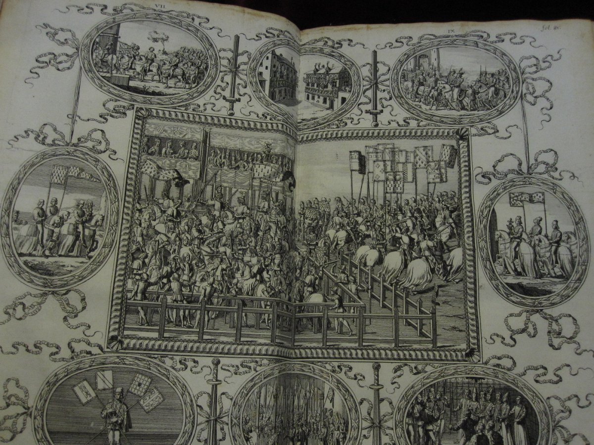 Vulson De La Colombiere: Théâtre d'Honneur Et De Chevalerie. Paris 1648-photo-4