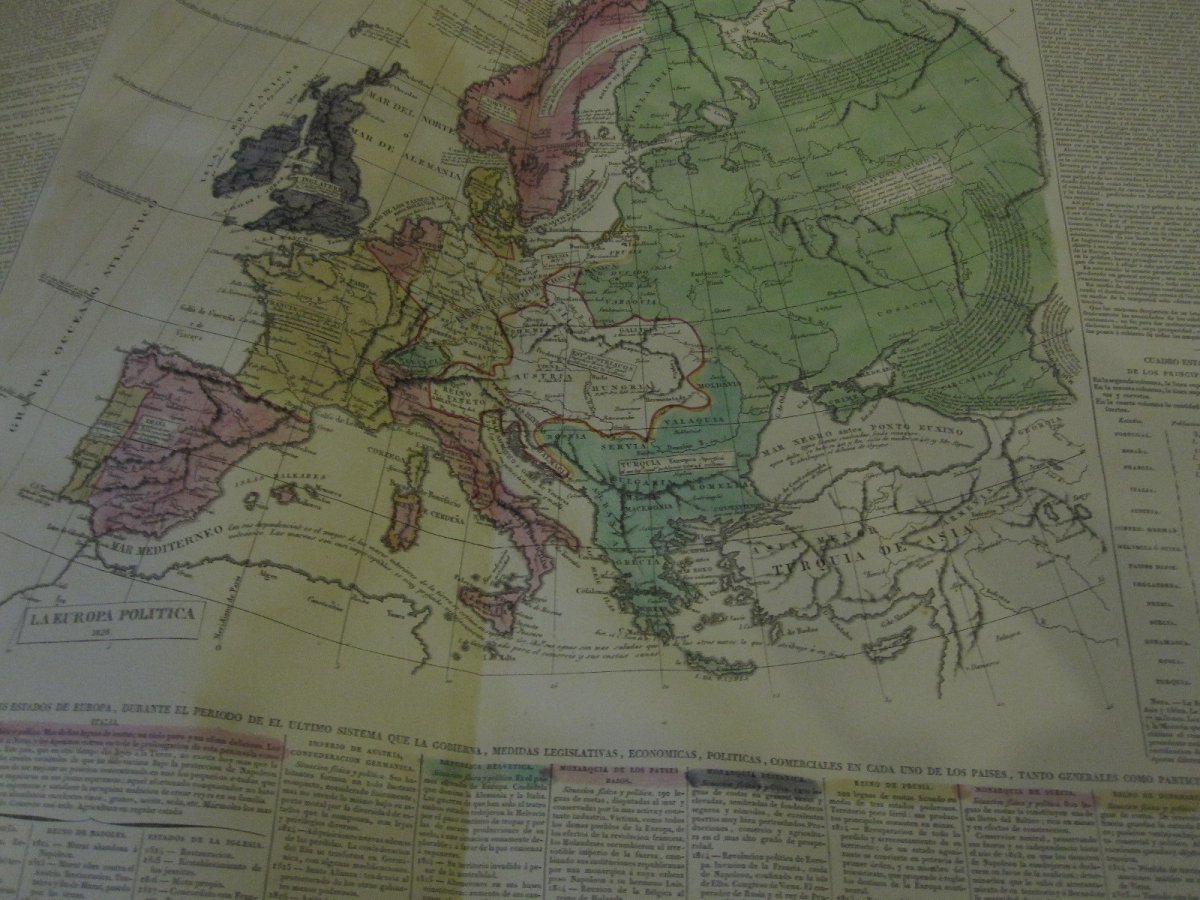 Count De Las Casas. Historical, Genealogical, Chronological, Geographic And Statistical Atlas-photo-2