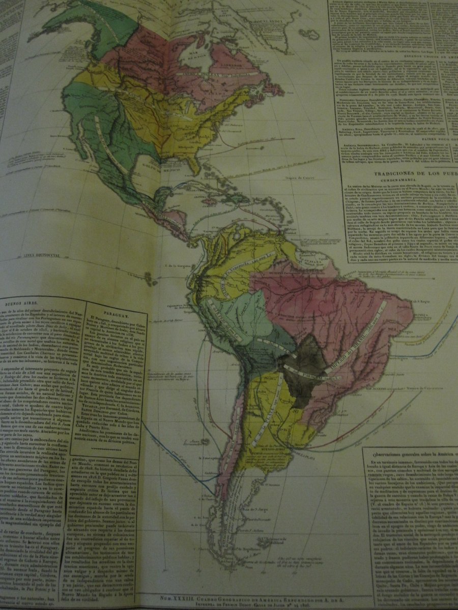 Count De Las Casas. Historical, Genealogical, Chronological, Geographic And Statistical Atlas-photo-5