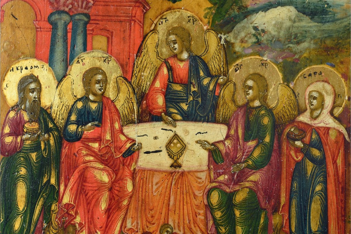  Icône Icon Ikone Trinity Of The Old Testament-photo-2