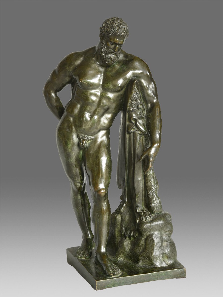 Hercules Farnese Naples Circa 1850 