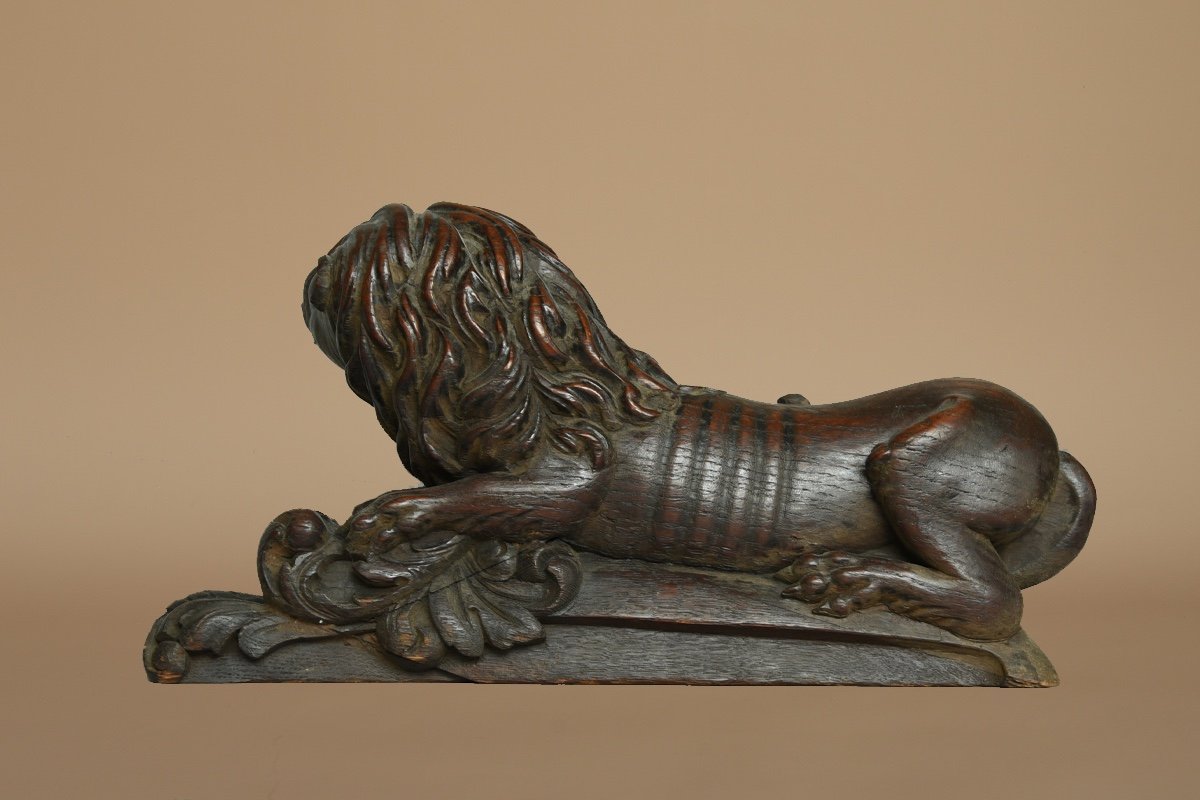 Haute Epoque Pair Of Lions 16th Century -photo-2