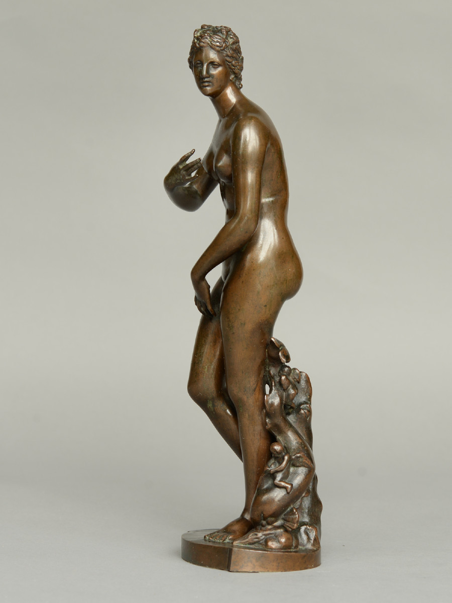 Bronze Venus De Medici 19th Century-photo-4