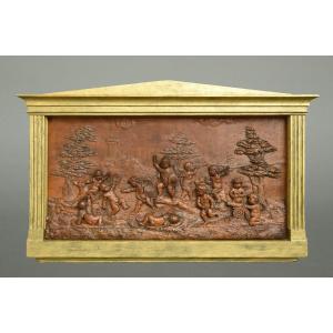 Relief de l' Atelier Francois Duquesnoy 2e moitie du 17 ème siècle