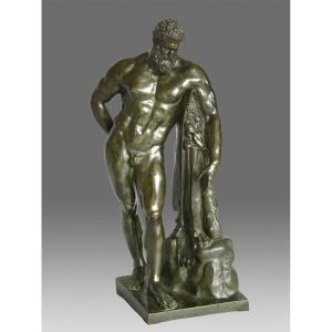 Hercules Farnese Naples Circa 1850 