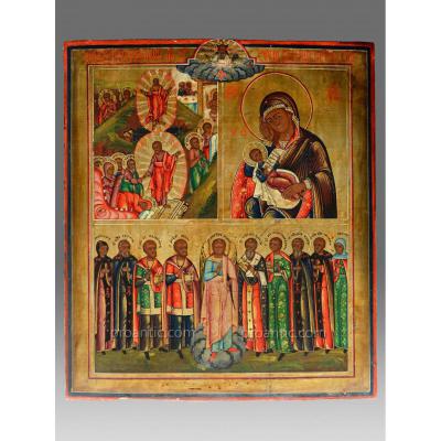 Russian Icon About 1830-50