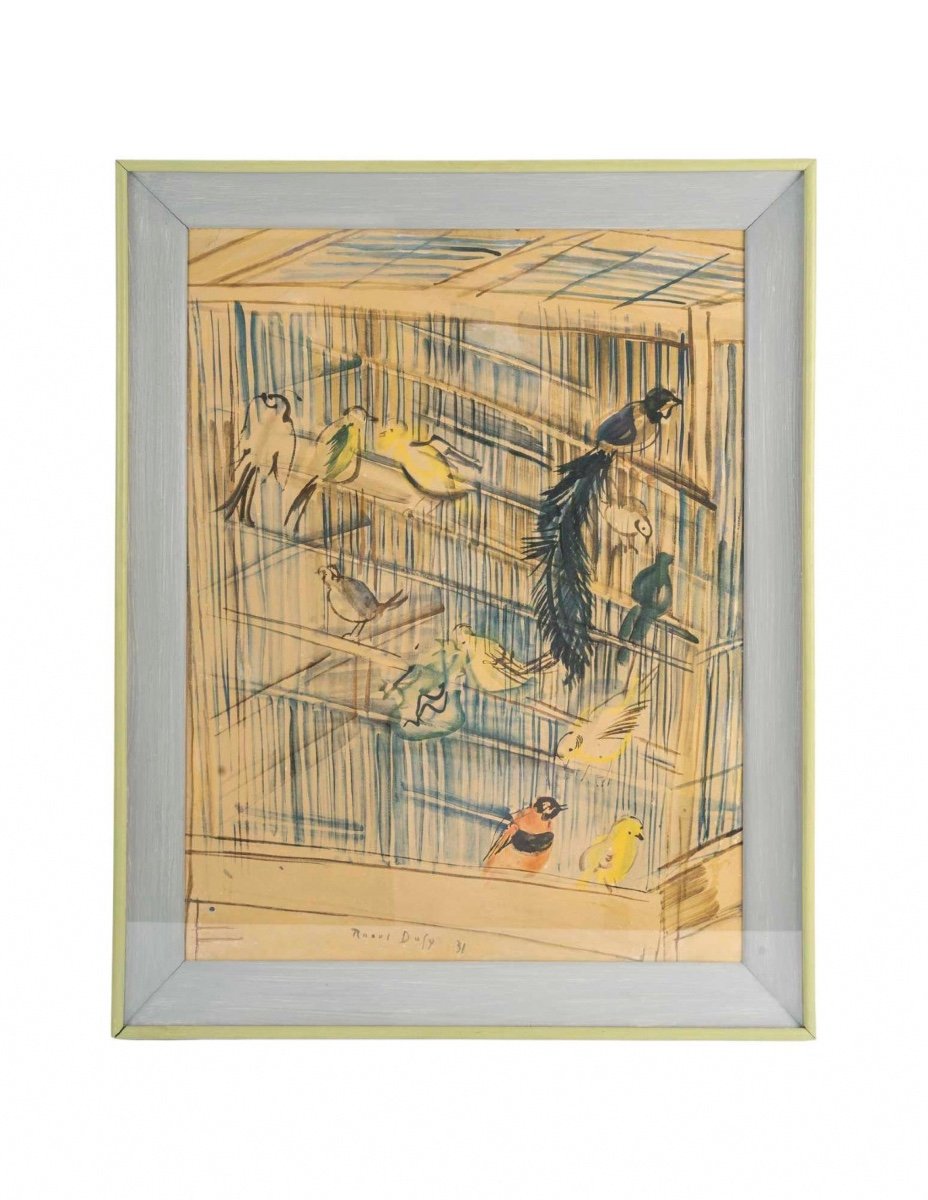 Reproduction Of Raoul Dufy, Well Framed, 20th Century.