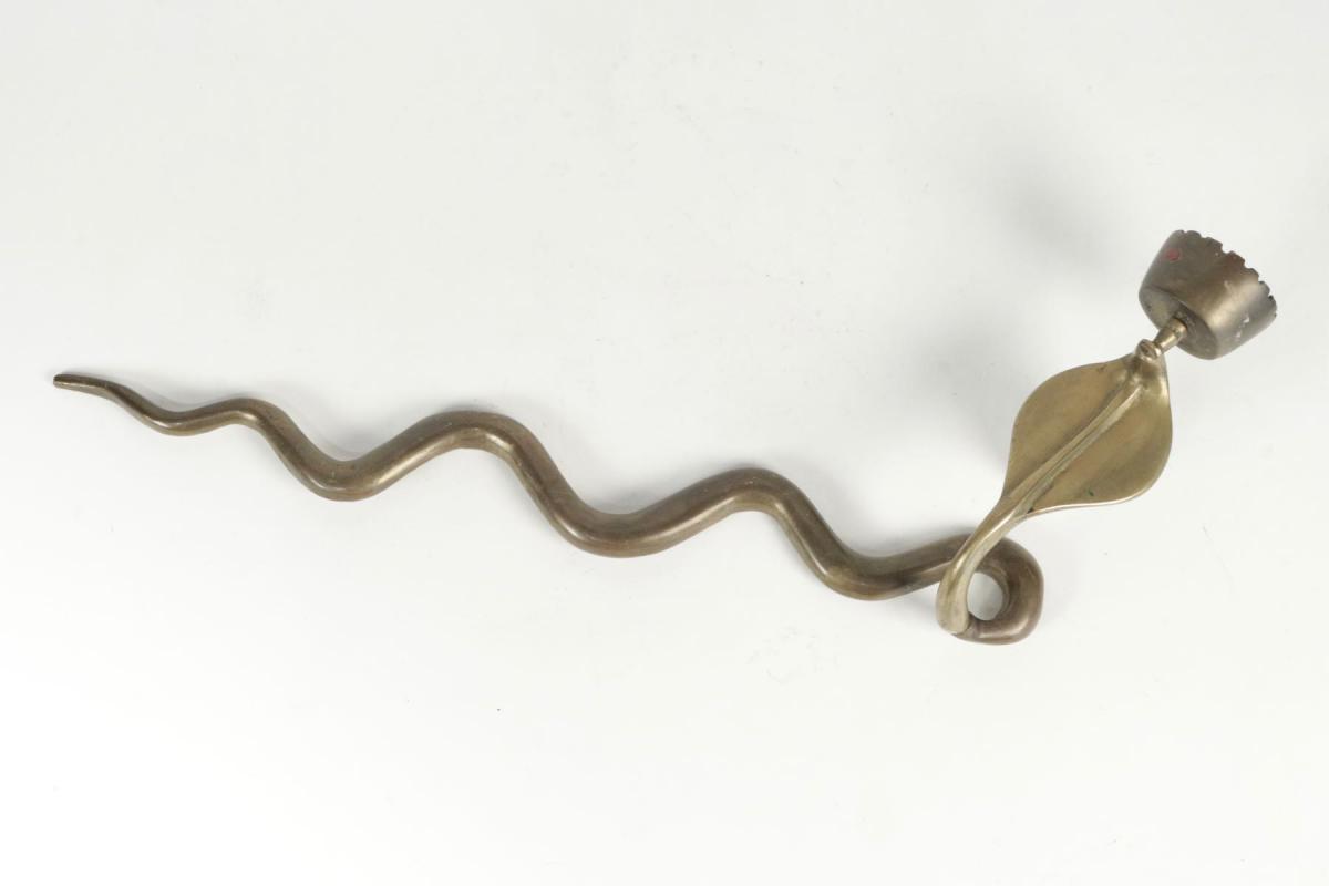 Applique Cobra en Bronze, Année 1960.