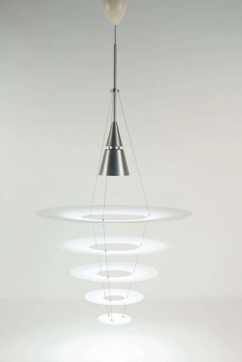 Lustre, Suspension, Art Contemporain, Par La Maison Louis Poulsen, Design De Shoichi Uchiyama, -photo-2