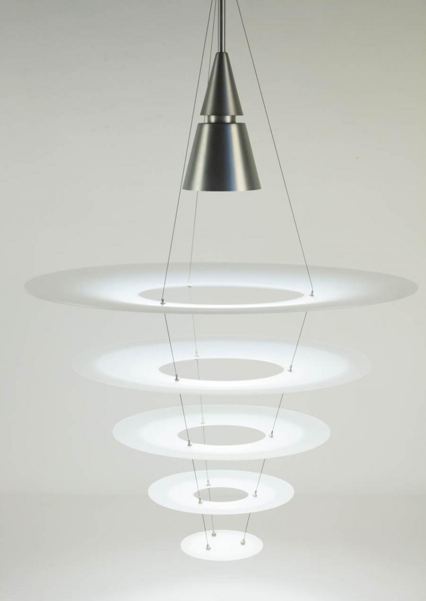 Lustre, Suspension, Art Contemporain, Par La Maison Louis Poulsen, Design De Shoichi Uchiyama, -photo-1