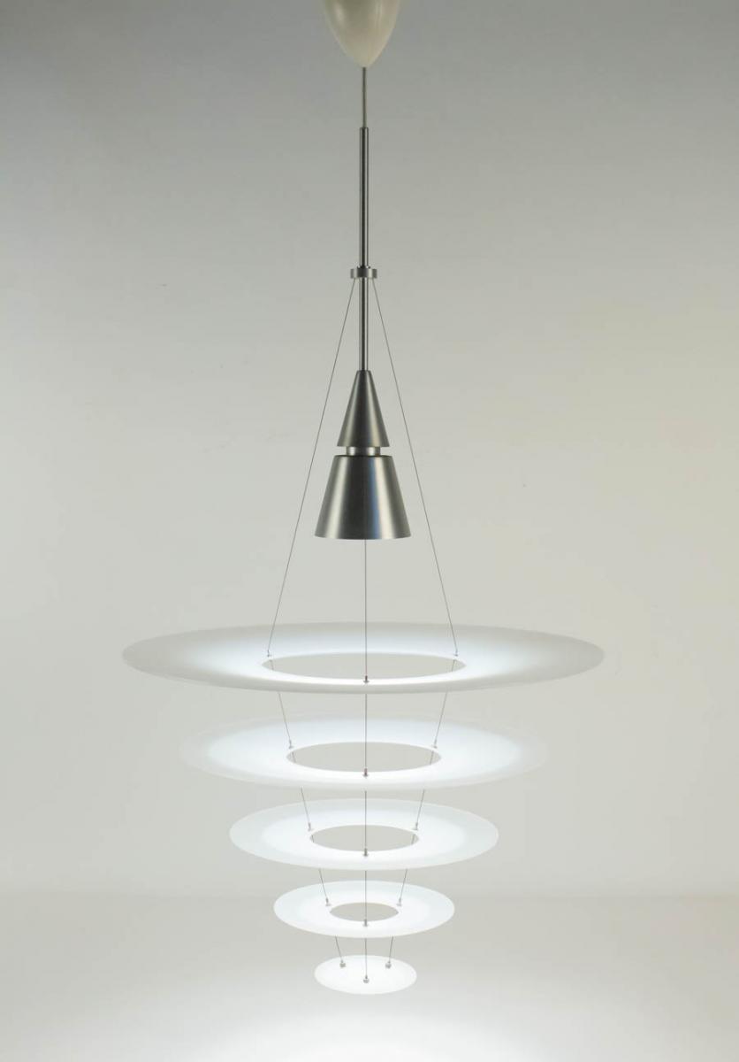 Lustre, Suspension, Art Contemporain, Par La Maison Louis Poulsen, Design De Shoichi Uchiyama, -photo-2