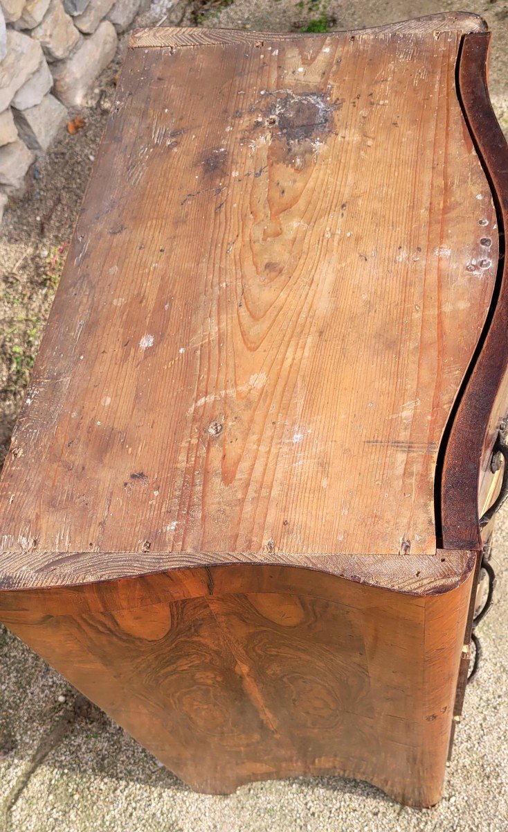 Commode d'Entre Deux  d'époque Louis XIV-photo-2