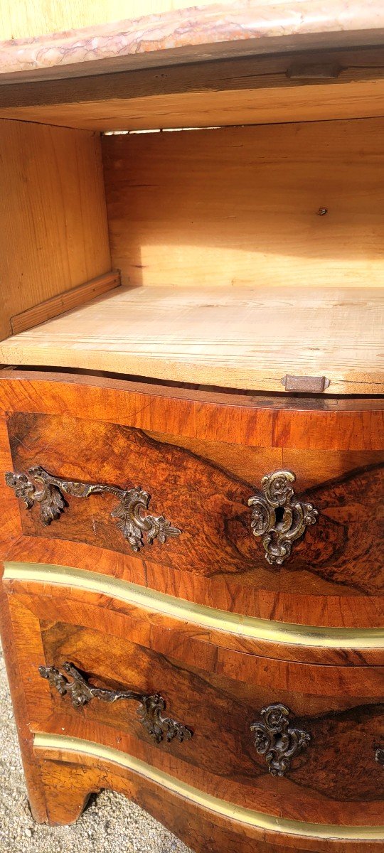 Commode d'Entre Deux  d'époque Louis XIV-photo-2