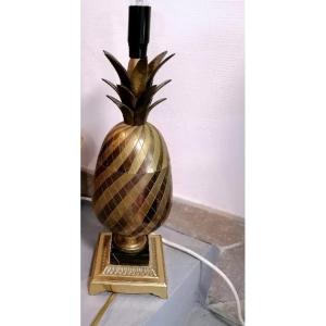 Pineapple Lamp Maison Jansen