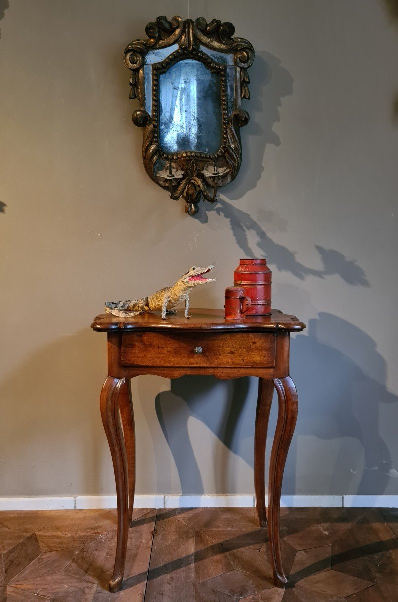 Louis XV Piedmont Coffee Table In Walnut From The Center