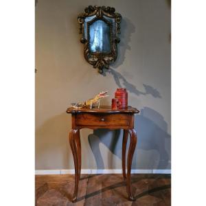 Louis XV Piedmont Coffee Table In Walnut From The Center