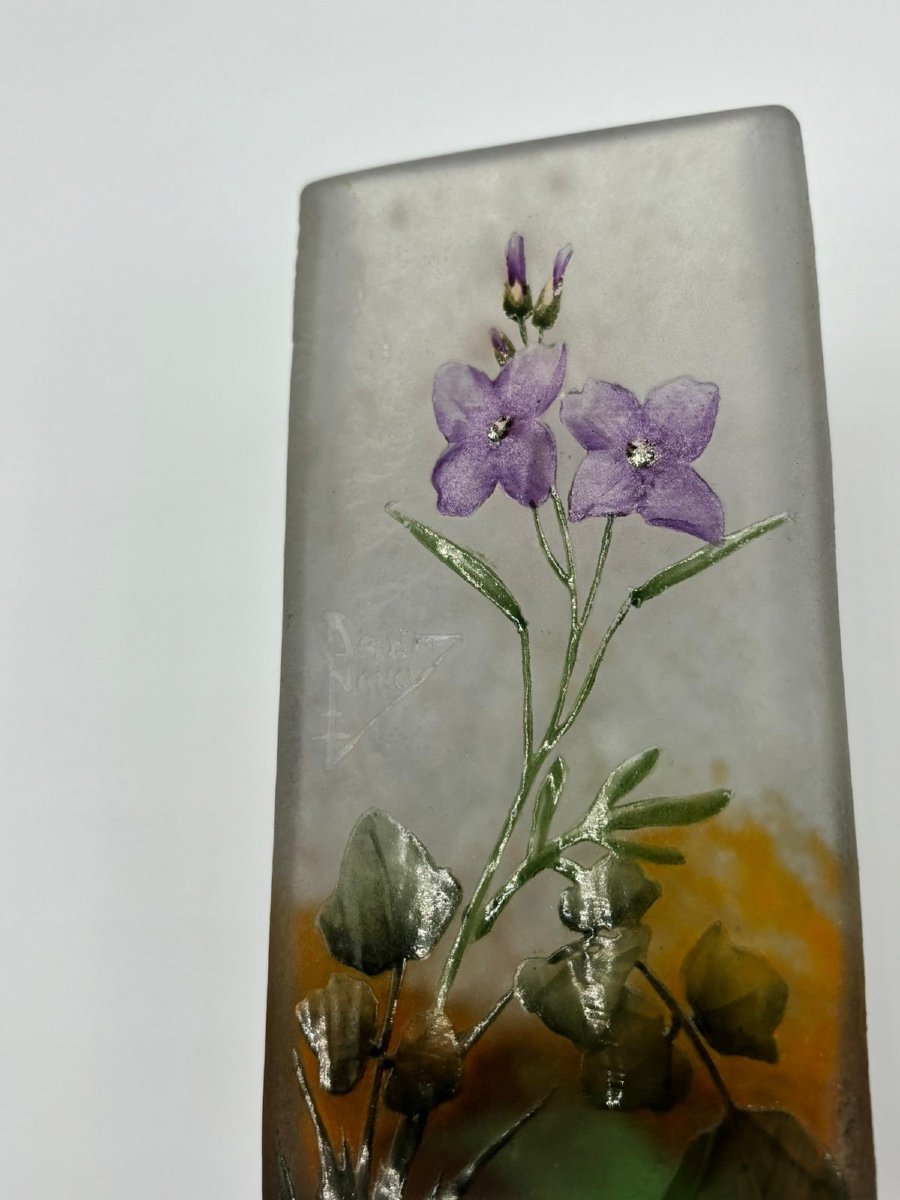 Vase Daum Forme Losange  (cardamine)-photo-2