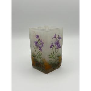 Vase Daum Forme Losange  (cardamine)