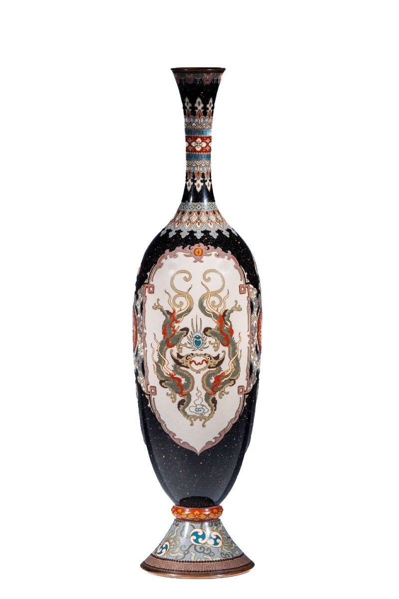 A Japanese Cloisonnè Vase