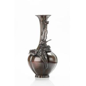 Genryusai Seiya  - Vase En Bronze
