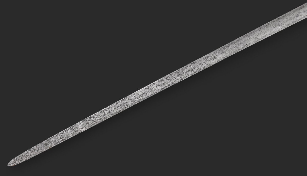 Cavalry Officer's Sword. Spain, Philip V Period (1700-1740)-photo-3