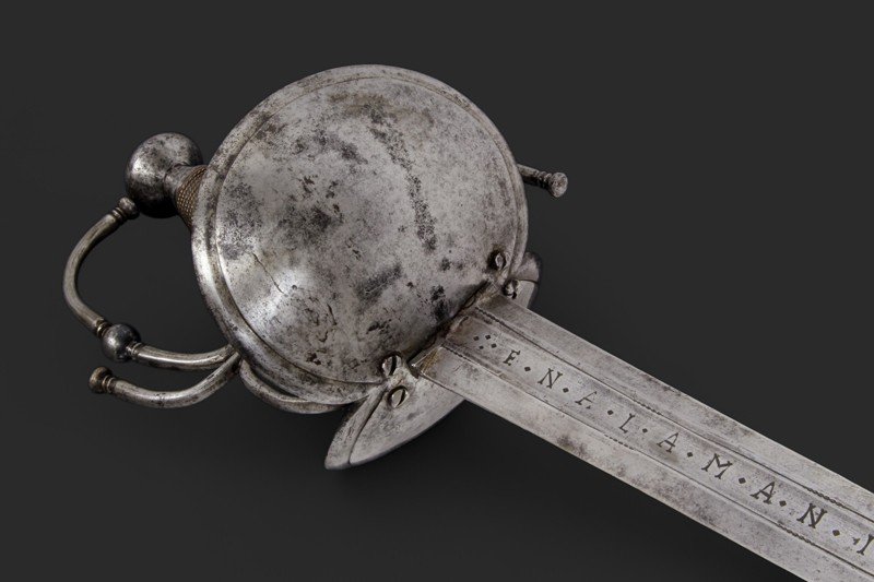 Grande épée De Cavalerie Avec Monture En Forme De Coquilles (111 Cm). Espagne, Vers 1700.-photo-4