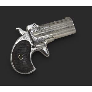 Remington Double Derringer, ancienne fabrication espagnole, vers 1880. 