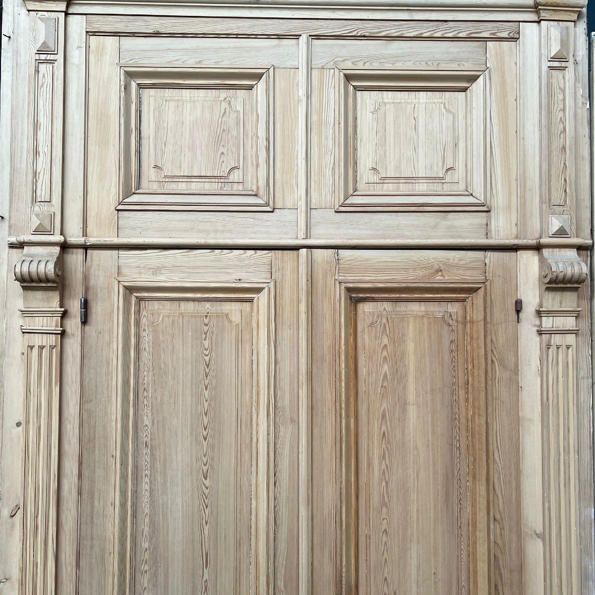 Facade Of Double Cupboard Door In Napoleon III Style-photo-2