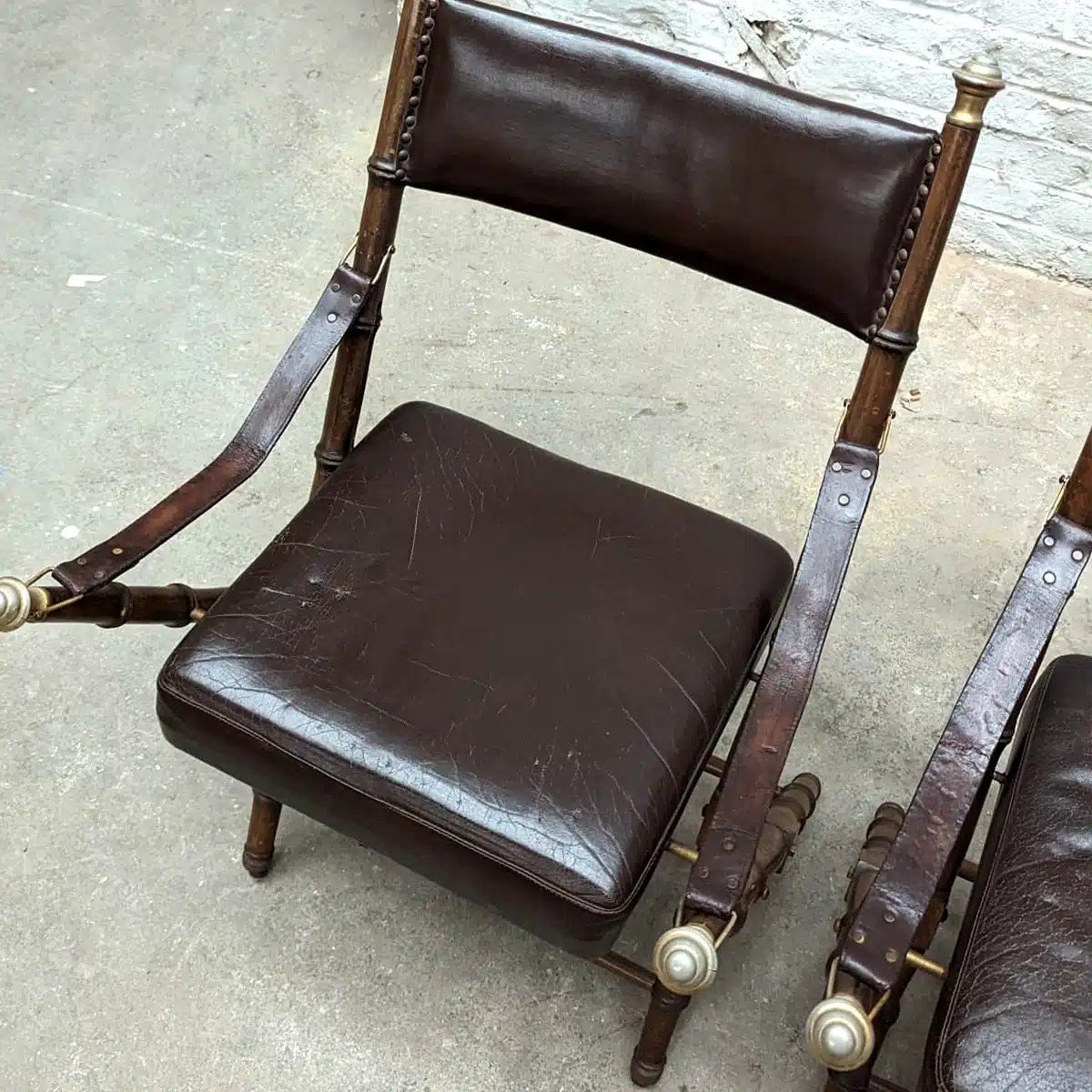 4 Empire Style Armchairs-photo-4