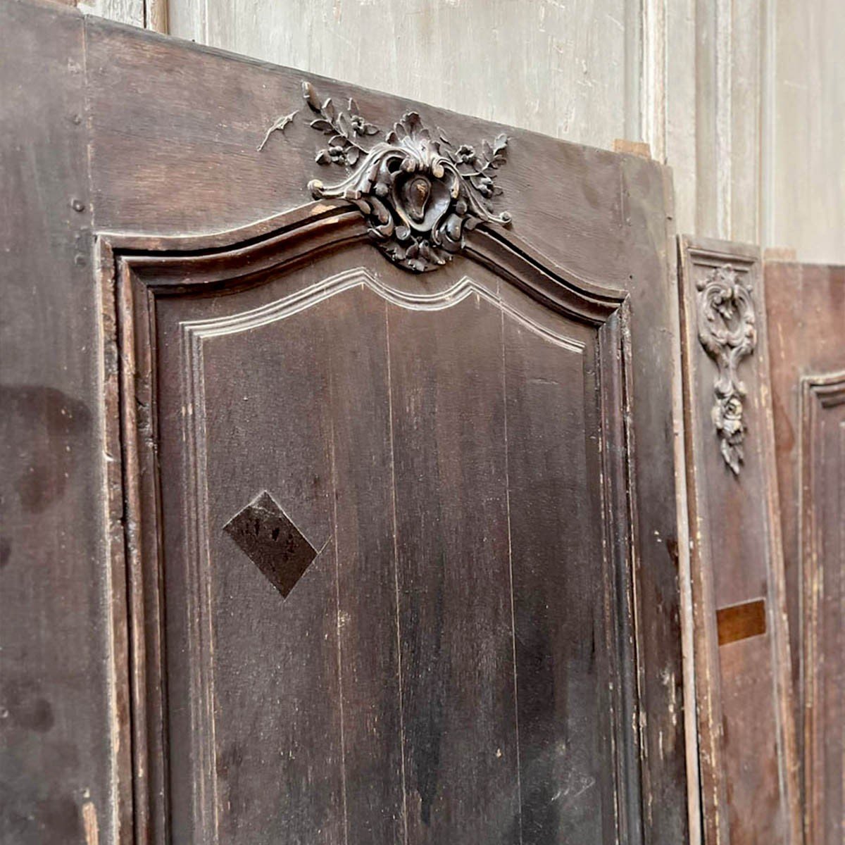 Louis XV Style Oak Paneling, 10m Linear-photo-5