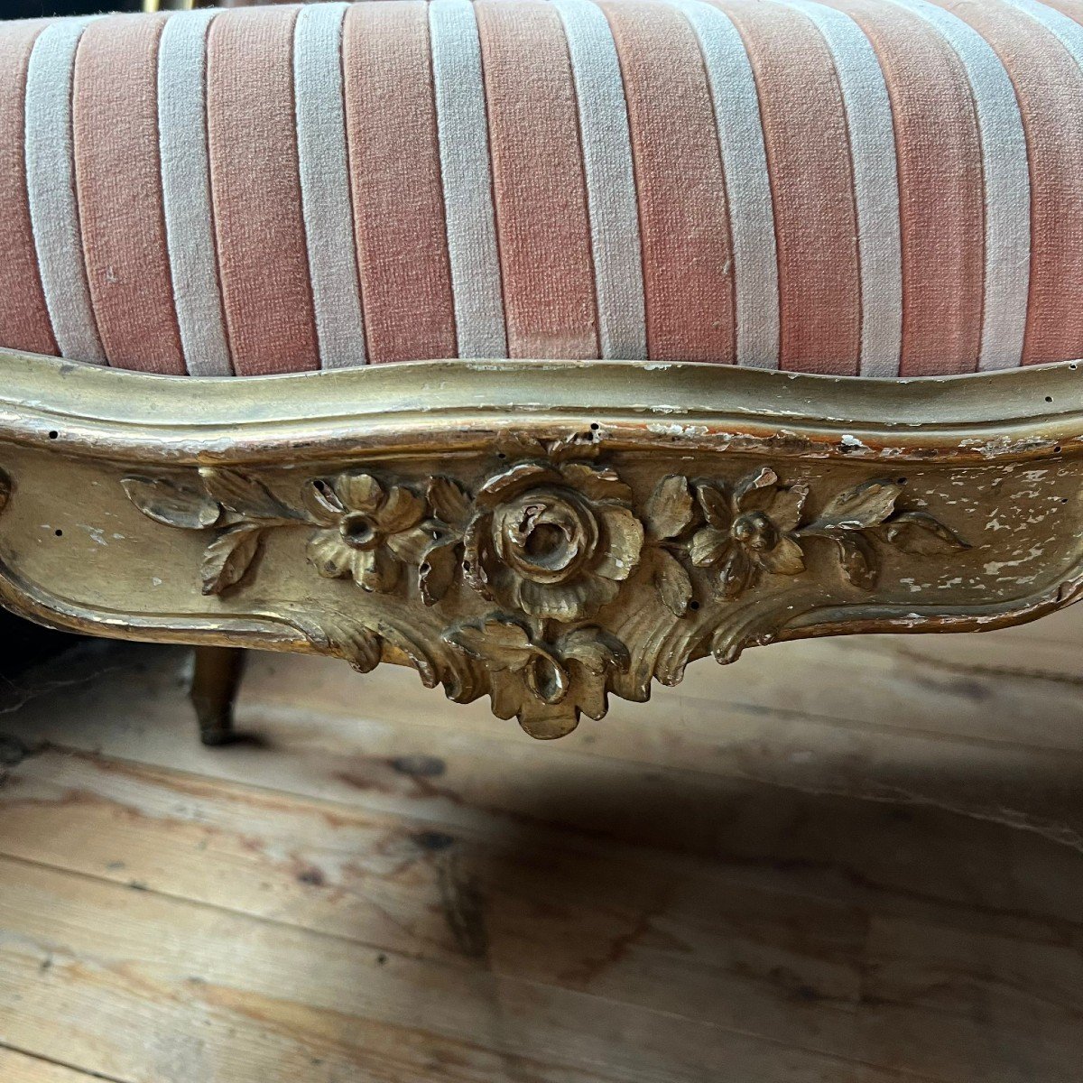 Old Louis XV Style Bench-photo-3