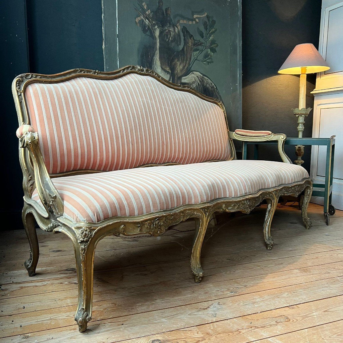 Old Louis XV Style Bench