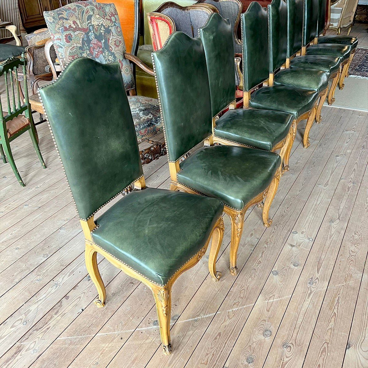 Lot De Chaises D’esprit Louis XV-photo-1