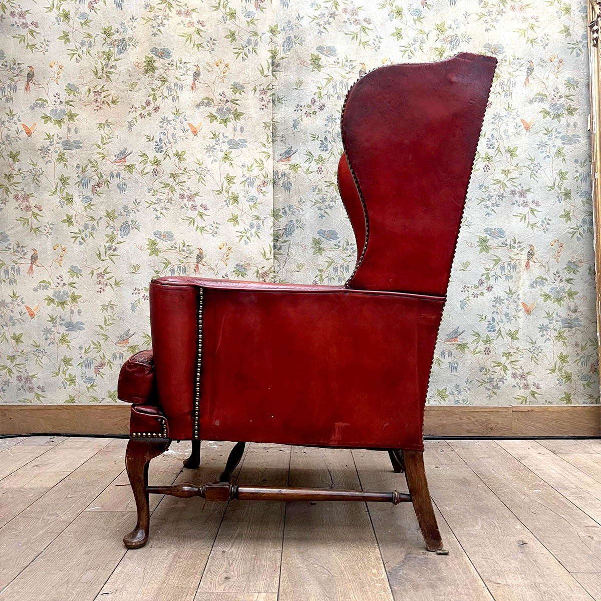 Fauteuil Chesterfield Rouge-photo-4