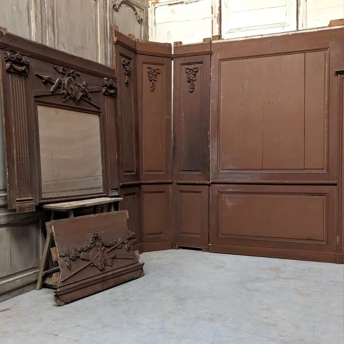 Auvergne Woodwork From The 19th Century, 14.77 M-photo-8