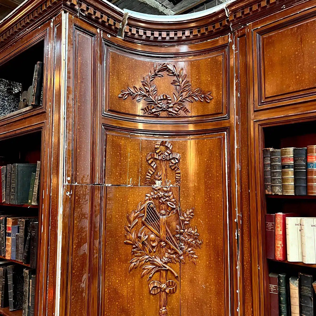 Louis XVI Style Woodwork 16m Linear-photo-5