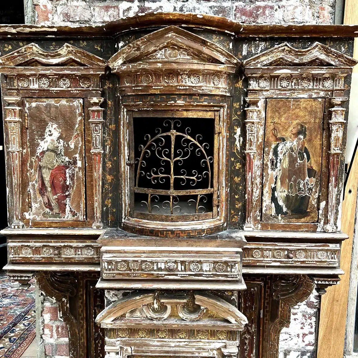 17th Century Italian Tabernacle Altar-photo-4