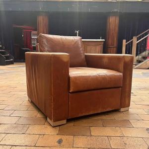 Leather Club Chair