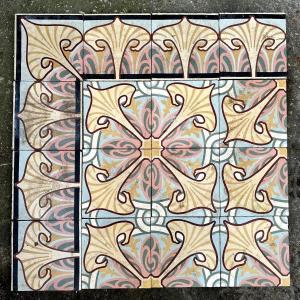 Art Nouveau Cement Tiles 11.6m²