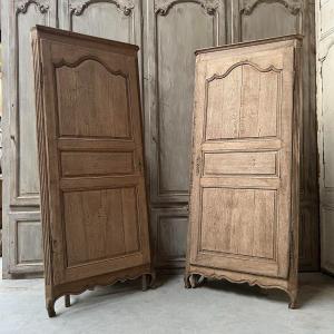 Paire De Portes De Placard Avec Bâti